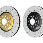 DBA 5000 XS 2-Piece Drilled Slotted Rotor for Evo X