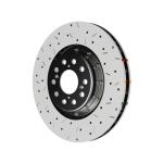 DBA 5000 XS 2-Piece Drilled Slotted Rotor for Evo X