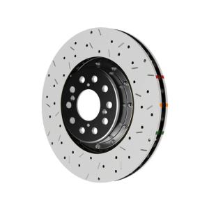 DBA 5000 XS 2-Piece Drilled Slotted Rotor for R35 GTR
