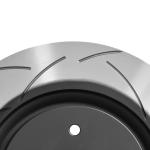 DBA Street T2 Slotted Rotor for Subaru WRX/STi