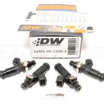 DeatschWerks 1200cc Fuel Injectors High Z for DSM/Evo (16MX-09-1200-4)