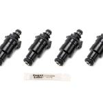 DeatschWerks 1200cc Fuel Injectors Low Z for DSM/Evo (42M-02-1200-4)