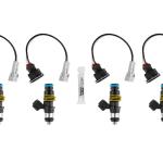 DeatschWerks 1500cc Fuel Injectors for Evo X (16M-10-1500-4)