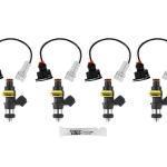 DeatschWerks 1500cc Fuel Injectors for 02-14 WRX/07+ STi (16M-07-1500-4)