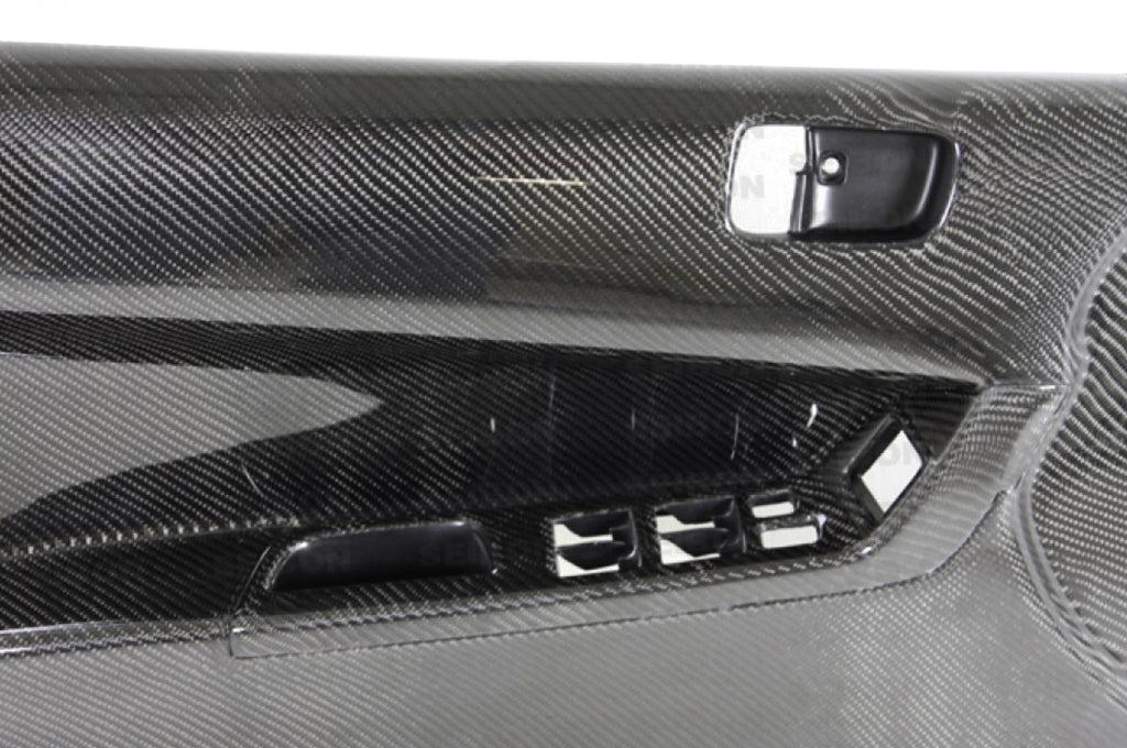Seibon Carbon Fiber Front Door Panels for Evo X (DP0809MITEVOX-F)