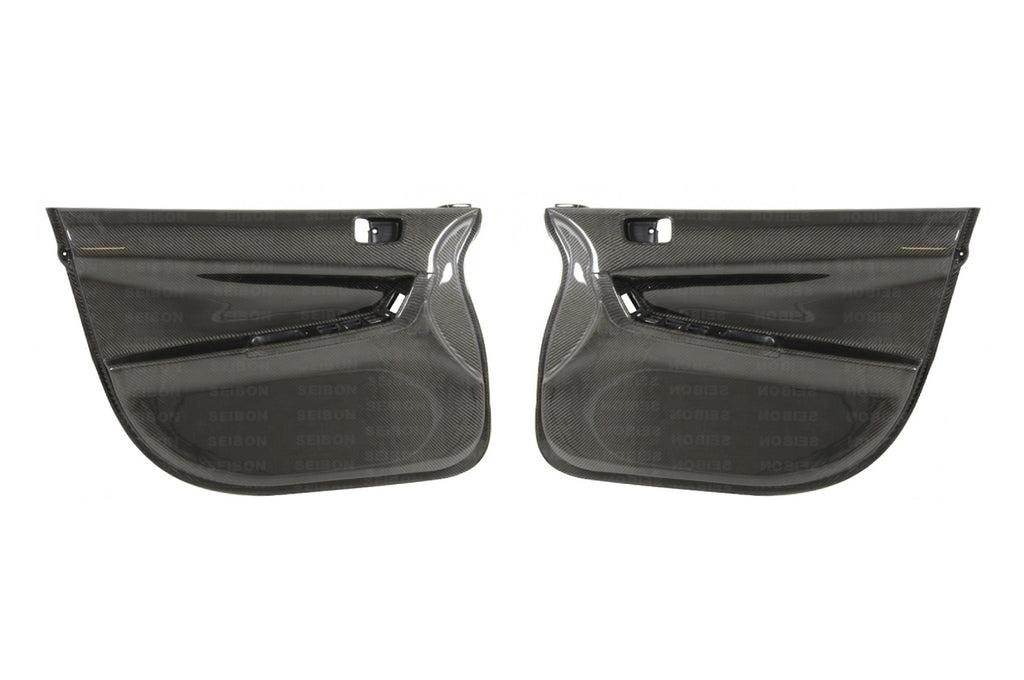 Seibon Carbon Fiber Front Door Panels for Evo X (DP0809MITEVOX-F)