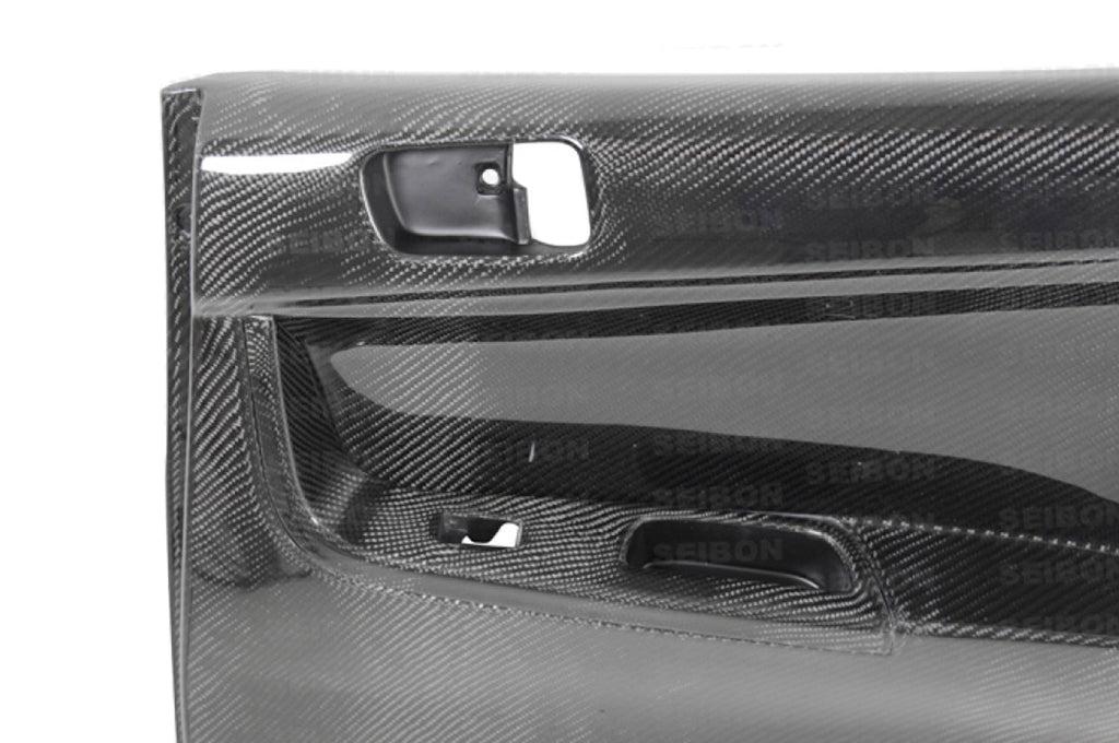 Seibon Carbon Fiber Rear Door Panels for Evo X (DP0809MITEVOX-R)
