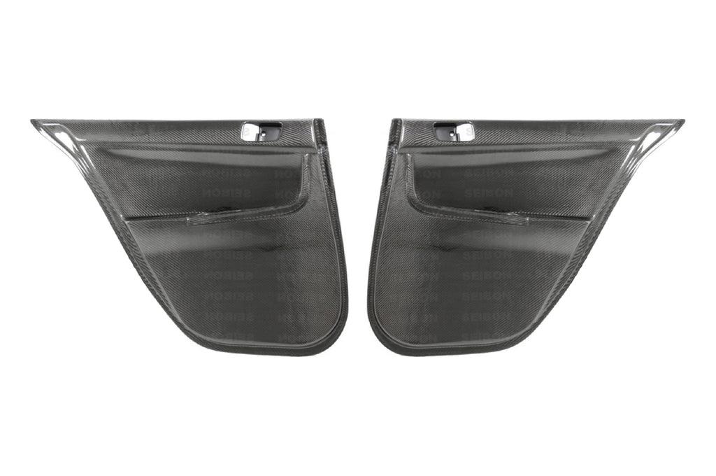 Seibon Carbon Fiber Rear Door Panels for Evo X (DP0809MITEVOX-R)