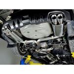 GrimmSpeed CAT Back Exhaust System - Resonated