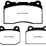 EBC Bluestuff Brake Pads for Evolution