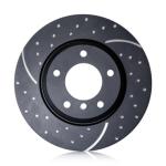 EBC GD Sport Rotors for Mitsubishi Evo X (GD7642/GD7643)