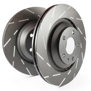 EBC USR Slotted Rotors for Mitsubishi Evo X (USR7642/USR7643)