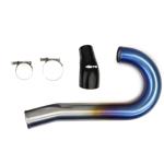 ETS Lower Intercooler Pipe for Evo 8/9 (Burned Titanium)