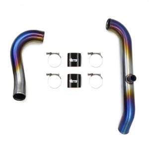 ETS Short Route Upper Intercooler Piping Kit for Evo 8/9 (Burned Titanium)