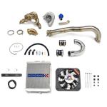 STM Evo 7/8/9 Forward-Facing 6870 V-Band Turbo Kit