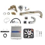 STM Evo 7/8/9 Forward-Facing 6870 V-Band Turbo Kit