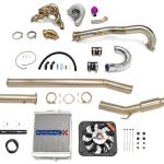 STM Evo 7/8/9 Forward-Facing 6870 V-Band Turbo Kit