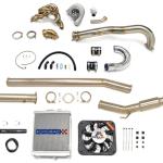 STM Evo 7/8/9 Forward-Facing 6870 V-Band Turbo Kit