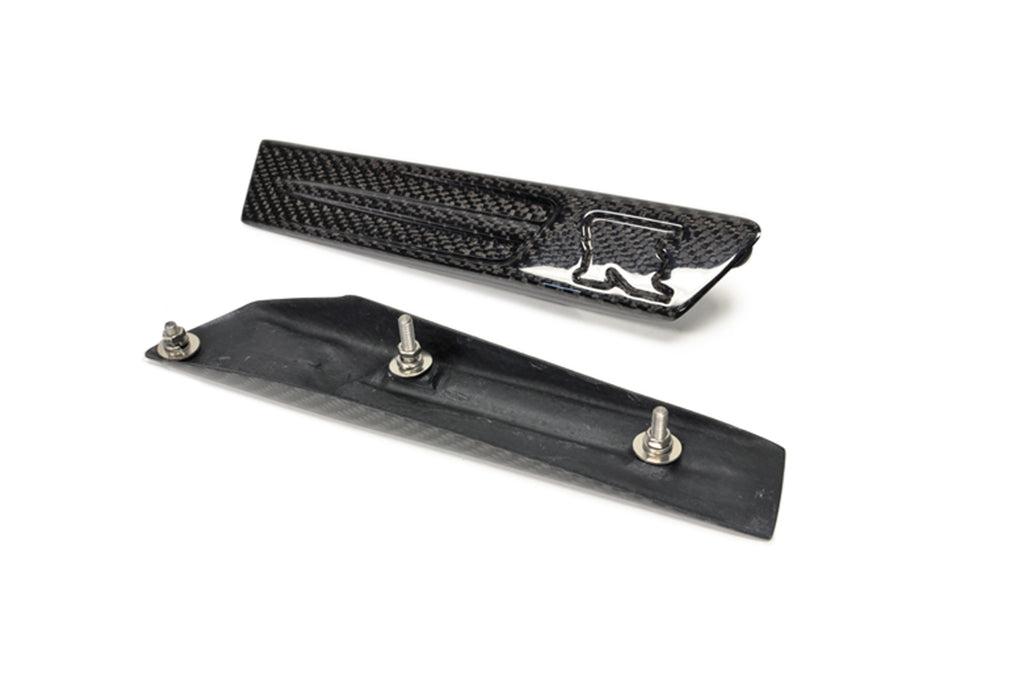 Seibon Carbon Fiber Fender Badges (Gloss) for R35 GTR (FDL0910NSGTR)
