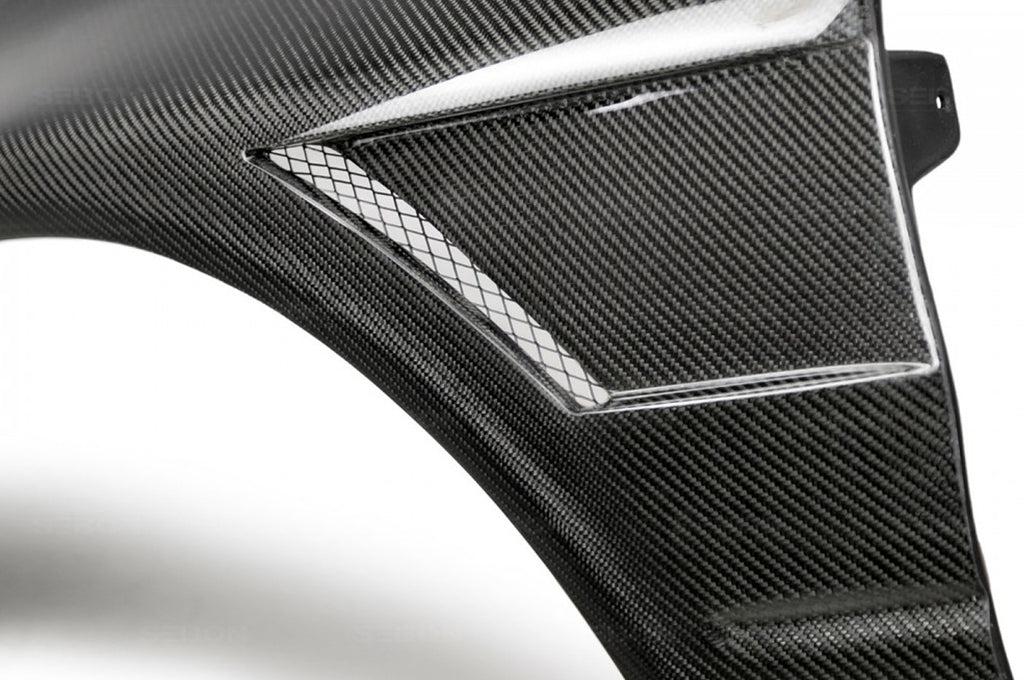 Seibon Carbon Fiber Fenders 10mm Wider for Evo 7/8/9 (FF0305MITEVO8)