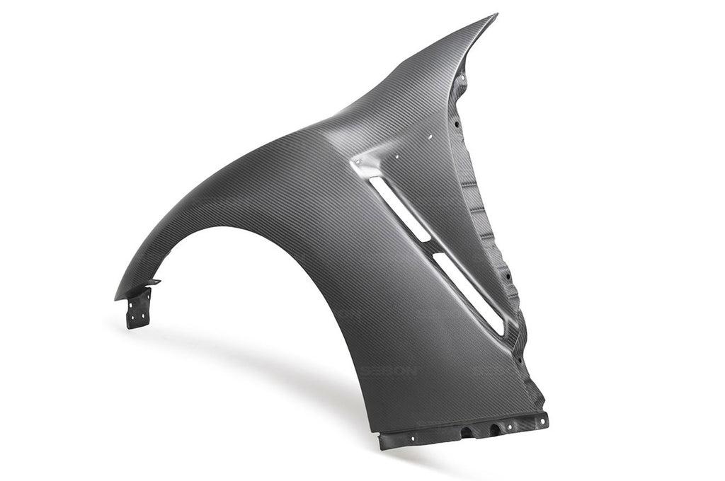 Seibon Carbon Fiber Fenders (DRY Matte) for R35 GTR (FF0910NSGTR-OE-DRY)