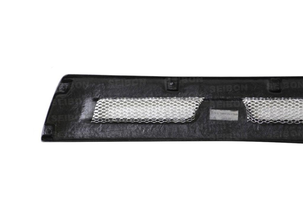 Seibon Carbon Fiber Front Grille Shaved for Evo X (FG0809MITEVOX-S)