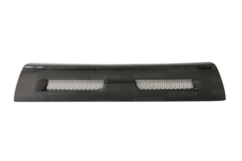 Seibon Carbon Fiber Front Grille Shaved for Evo X (FG0809MITEVOX-S)