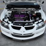 Seibon Carbon Fiber Front Lip DL Style for Evo 8 (FL0305MITEVO8-DL)