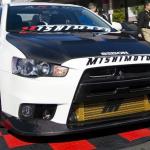 Seibon Carbon Fiber Front Lip OEM Style for Evo X (FL0809MITEVOX-OE)