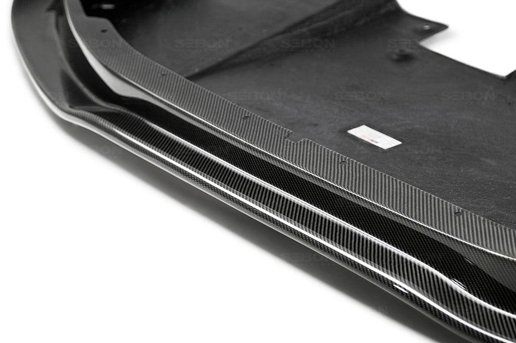 Seibon Carbon Fiber Front Lip SS Style for R35 GTR 2009-2011 (FL0910NSGTR-SS)