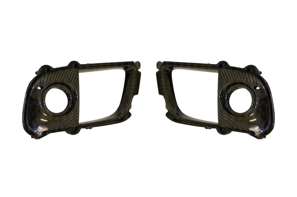 Seibon Carbon Fiber Fog Light Surround for Evo X (FLS0809MITEVOX)