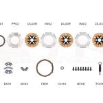 EXEDY Triple Cerametallic Clutch Kit for Subaru STi (FM023SB)