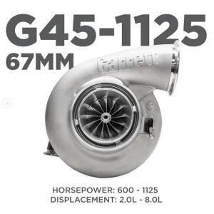 Garrett G45-1125 67mm G Series Turbo