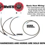 GrimmSpeed BroTie Hella Horns Mounting Bracket for WRX/STi (040004)