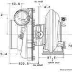 Garrett GTX3071R Gen II Reverse Rotation (340-650 HP)