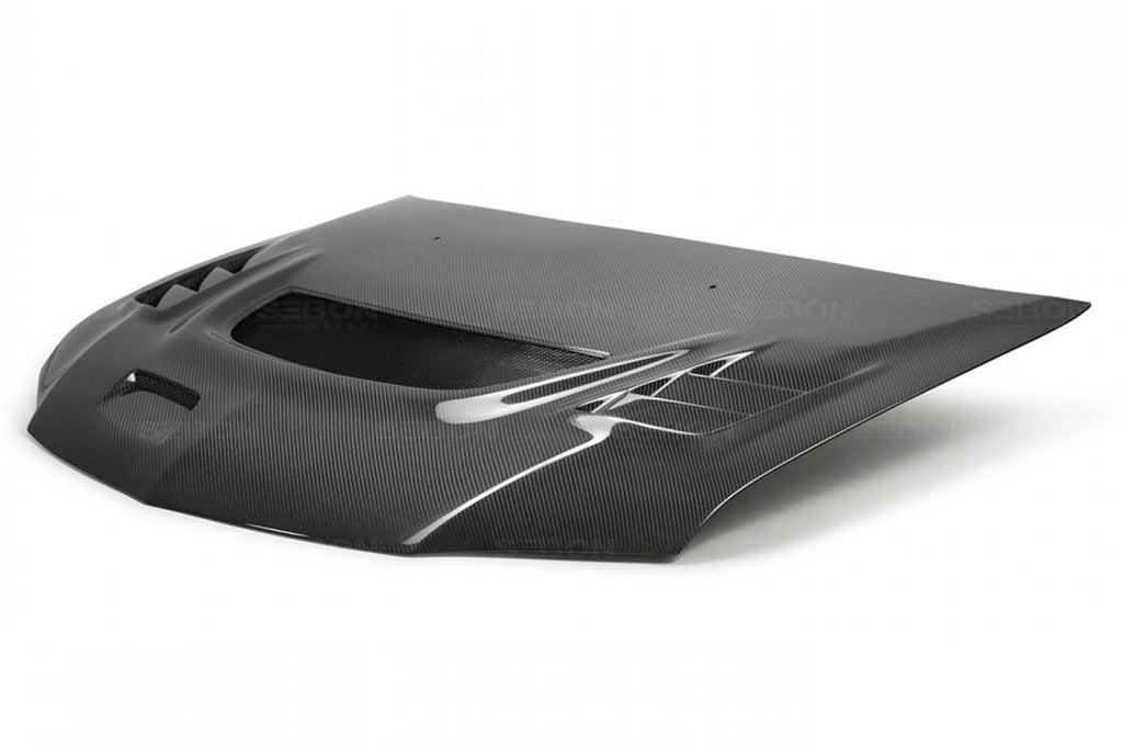 Seibon Carbon Fiber Hood CW Style Gloss for Evo 7/8/9 (HD0305MITEVO8-CW)