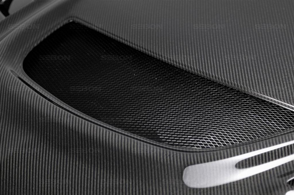 Seibon Carbon Fiber Hood CW Style Gloss for Evo 7/8/9 (HD0305MITEVO8-CW)