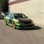 Seibon Carbon Fiber Hood CW Style Gloss for Evo 7/8/9 (HD0305MITEVO8-CW)