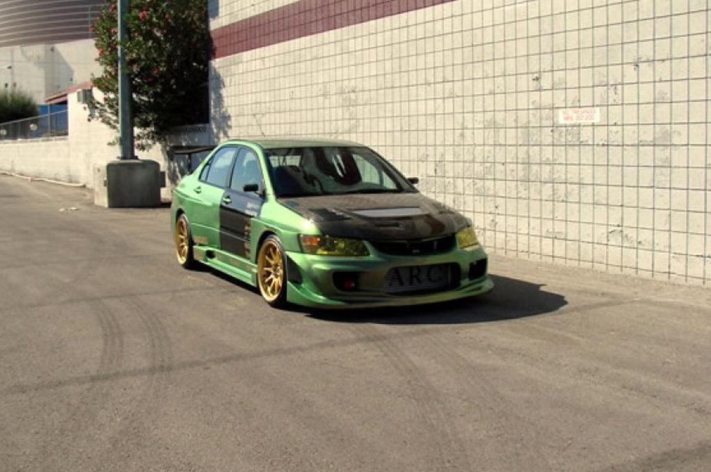 Seibon Carbon Fiber Hood CW Style Gloss for Evo 7/8/9 (HD0305MITEVO8-CW)