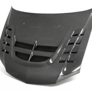 Seibon Carbon Fiber Hood CWII Style Gloss for Evo 7/8/9 (HD0305MITEVO8-CWII)