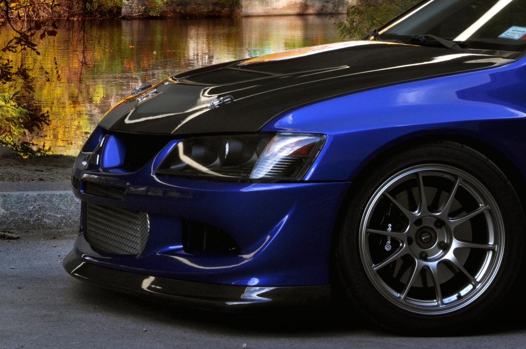 Seibon Carbon Fiber Hood OEM Style Gloss for Evo 7/8/9 (HD0305MITEVO8-OE)