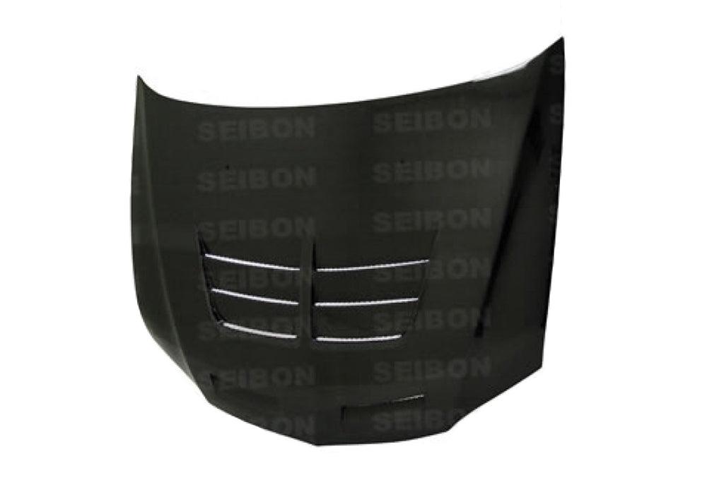 Seibon Carbon Fiber Hood TSII Style Gloss for Evo 7/8/9 (HD0305MITEVO8-TSII)