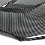Seibon Carbon Fiber Hood DV Style Gloss for Evo X (HD0809MITEVOX-DV)