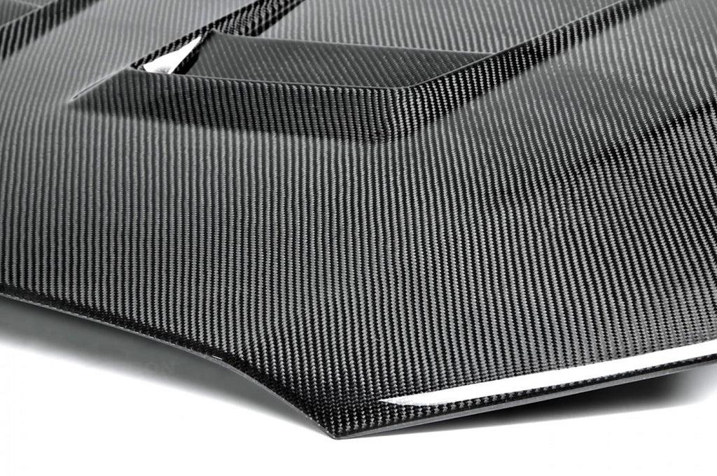 Seibon Carbon Fiber Hood DV Style Gloss for Evo X (HD0809MITEVOX-DV)