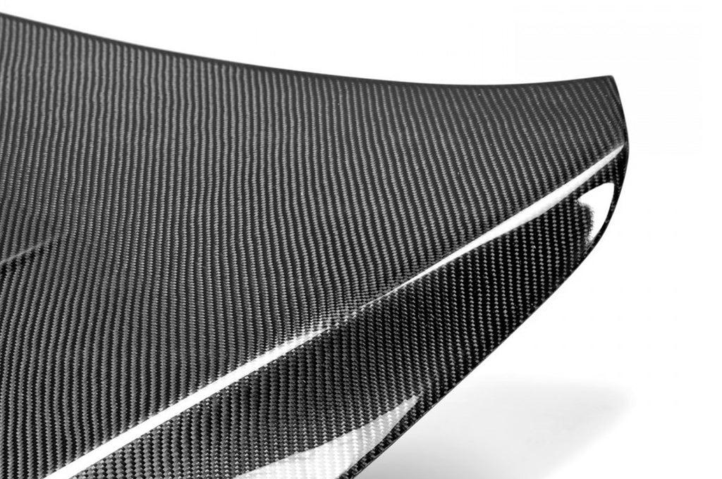 Seibon Carbon Fiber Hood DV Style Gloss for Evo X (HD0809MITEVOX-DV)
