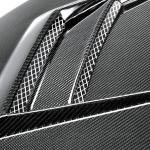Seibon Carbon Fiber Hood DV Style Gloss for Evo X (HD0809MITEVOX-DV)