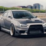 Seibon Carbon Fiber Hood DV Style Gloss for Evo X (HD0809MITEVOX-DV)
