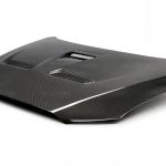 Seibon Carbon Fiber Hood OEM Style Gloss for Evo X (HD0809MITEVOX-OE)