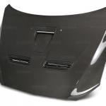 Seibon Carbon Fiber Hood OEM Style Gloss for Evo X (HD0809MITEVOX-OE)