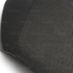 Seibon Carbon Fiber Hood OEM Style Gloss for Evo X (HD0809MITEVOX-OE)